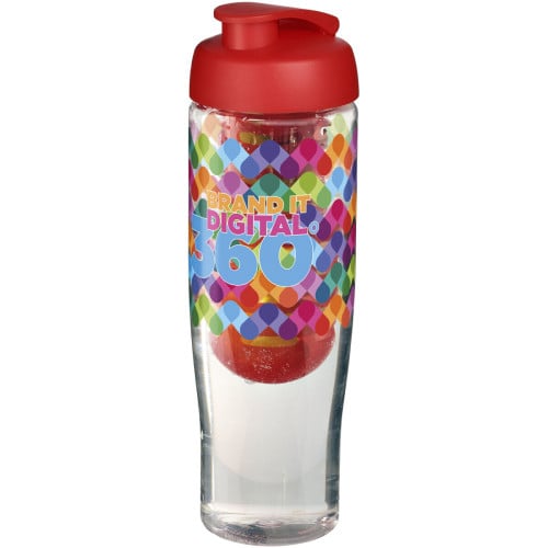 H2O Active® Tempo 700 ml flip lid sport bottle & infuser