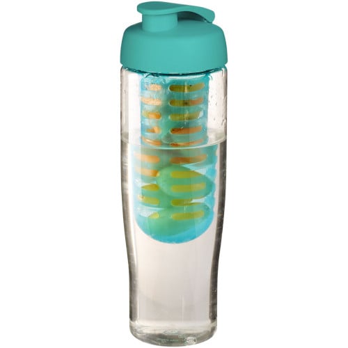 H2O Active® Tempo 700 ml flip lid sport bottle & infuser