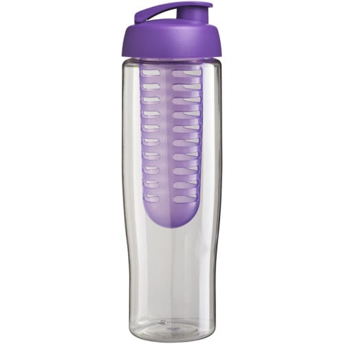 H2O Active® Tempo 700 ml flip lid sport bottle & infuser