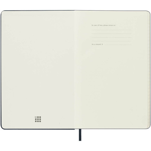 Moleskine hard cover 12 month L weekly planner vertical