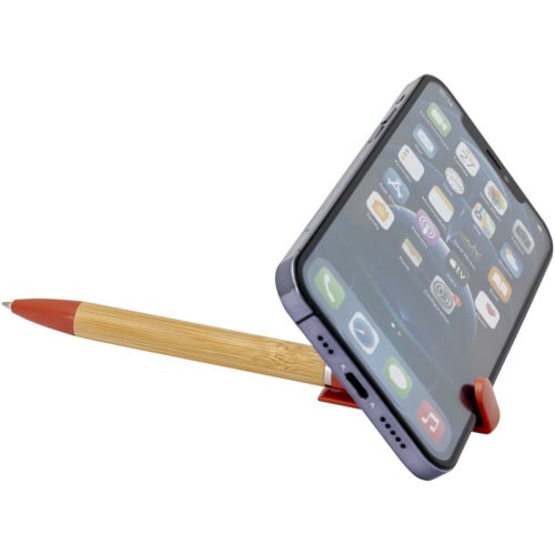 Delfina phone holder pen (blue ink)