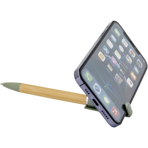 Delfina phone holder pen (blue ink)