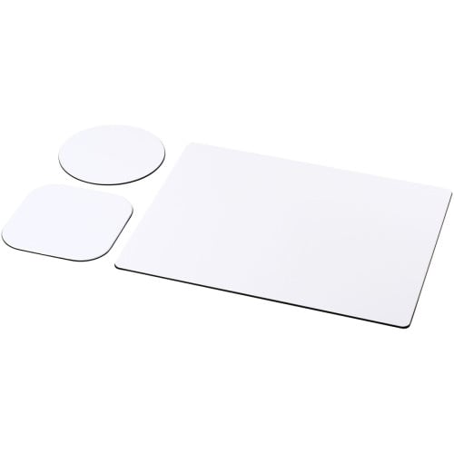 Brite-Mat® mouse mat and coaster set combo 1