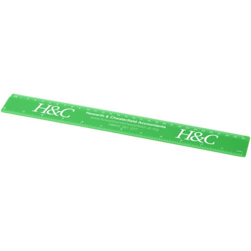 Renzo 30 cm plastic ruler