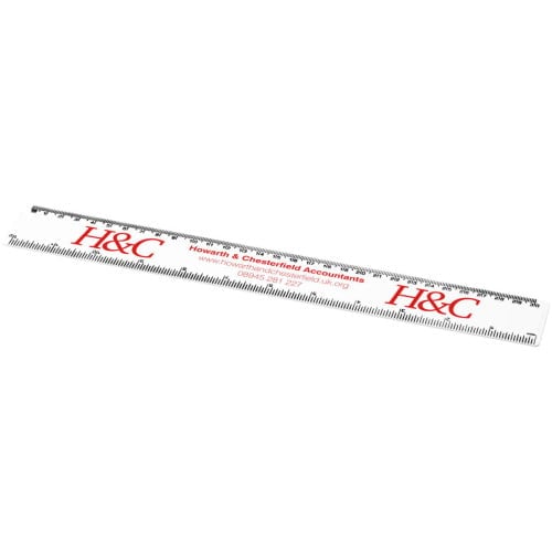 Renzo 30 cm plastic ruler