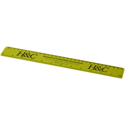 Renzo 30 cm plastic ruler