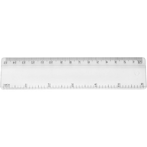 Renzo 15 cm plastic ruler