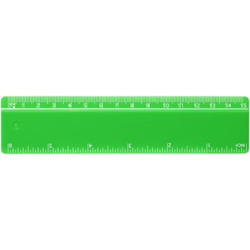 Renzo 15 cm plastic ruler