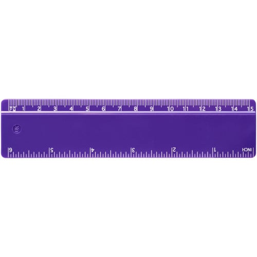 Renzo 15 cm plastic ruler