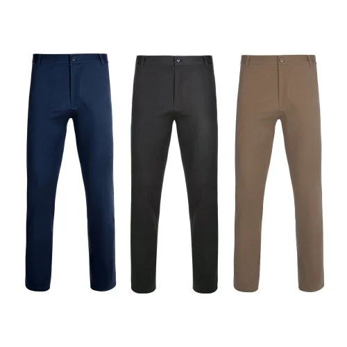 VL VISHNU. Unisex stretch chino pants (260g/m²), in cotton (98%) and elastane (2%)