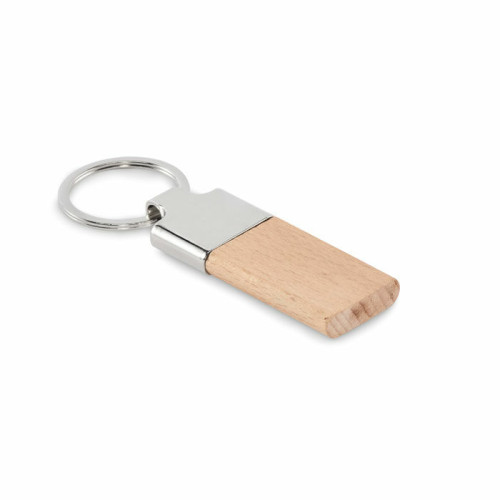 LLAVING Key ring with rubber wood