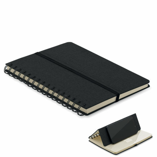 STRATA A5 notebook with phone holder