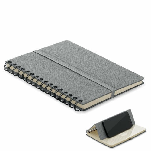 STRATA A5 notebook with phone holder