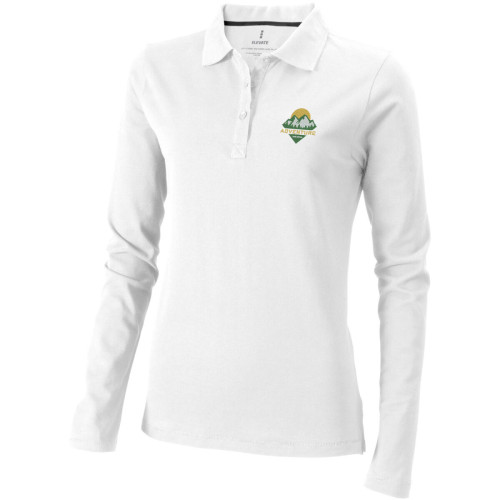 Oakville long sleeve women's polo