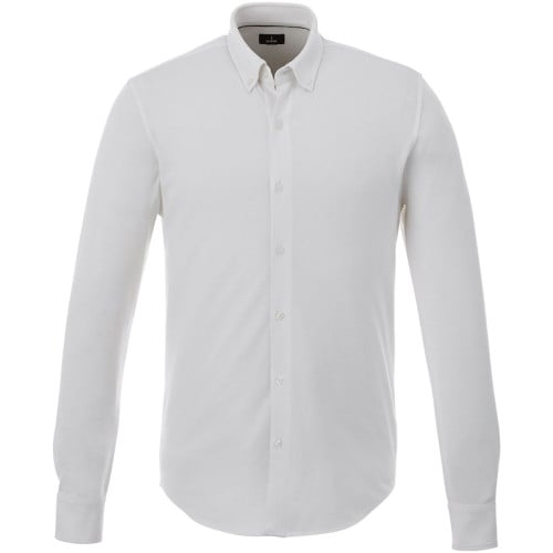 Bigelow long sleeve men's pique shirt