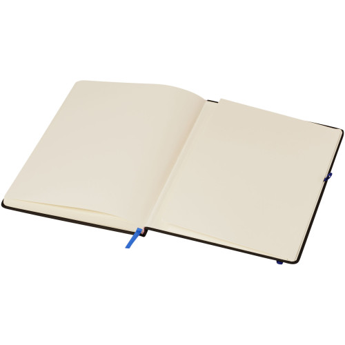 Noir large notebook with lined pages