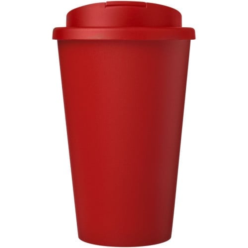 Americano® Eco 350 ml recycled tumbler with spill-proof lid