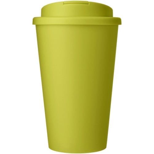 Americano® Eco 350 ml recycled tumbler with spill-proof lid