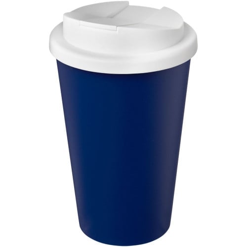 Americano® Eco 350 ml recycled tumbler with spill-proof lid