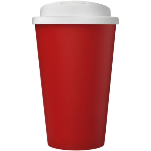 Americano® Eco 350 ml recycled tumbler with spill-proof lid