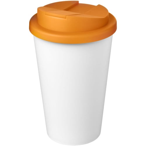 Americano® Eco 350 ml recycled tumbler with spill-proof lid