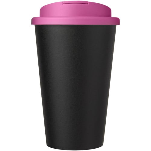 Americano® Eco 350 ml recycled tumbler with spill-proof lid