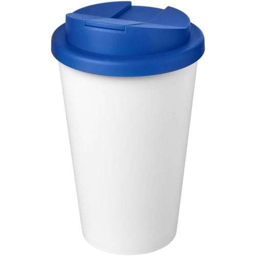 Americano® Eco 350 ml recycled tumbler with spill-proof lid