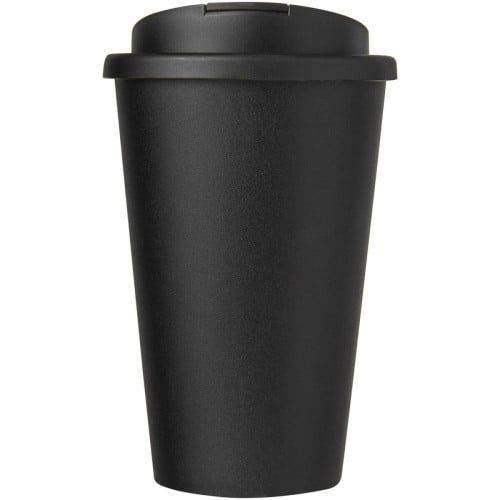 Americano® Eco 350 ml recycled tumbler with spill-proof lid