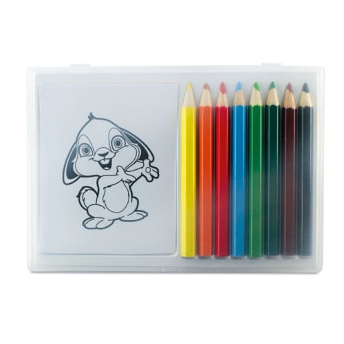 RECREATION Wooden pencil colouring set