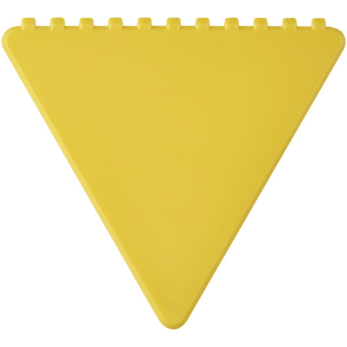 Frosty triangular recycled plastic ice scraper