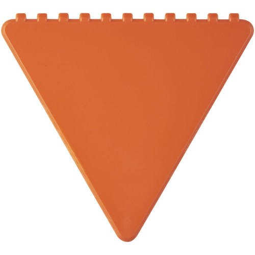 Frosty triangular recycled plastic ice scraper