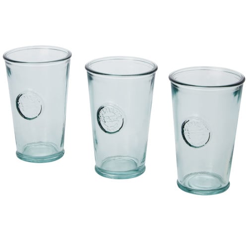 Copa 3-piece 300 ml recycled glass set