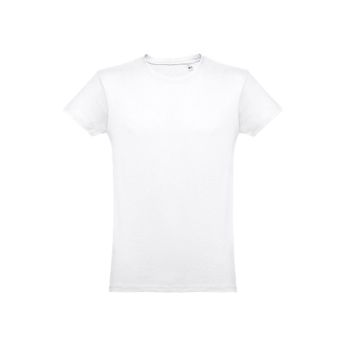 THC LUANDA WH. Men's tubular cotton T-shirt. White