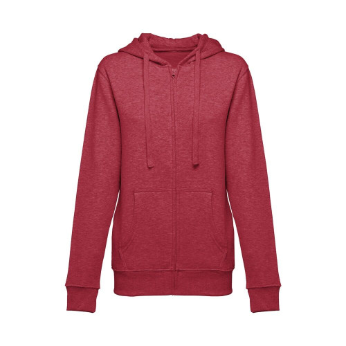 THC AMSTERDAM WOMEN. Women's hoodie in cotton and polyester with full zip