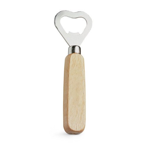 HOLZ. Bottle opener in metal and wood