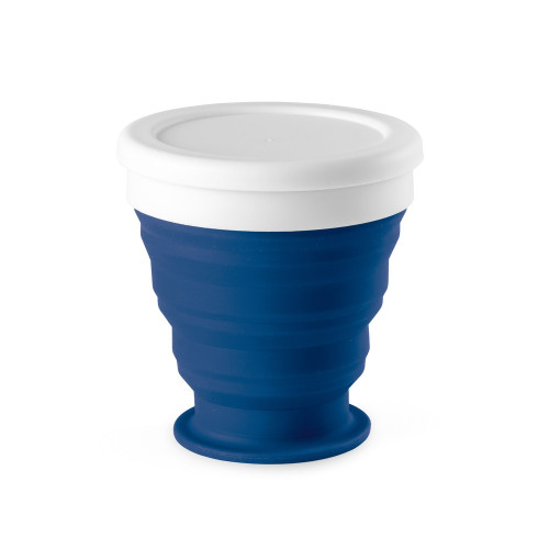 ASTRADA. Silicone and PP folding travel cup 250 mL