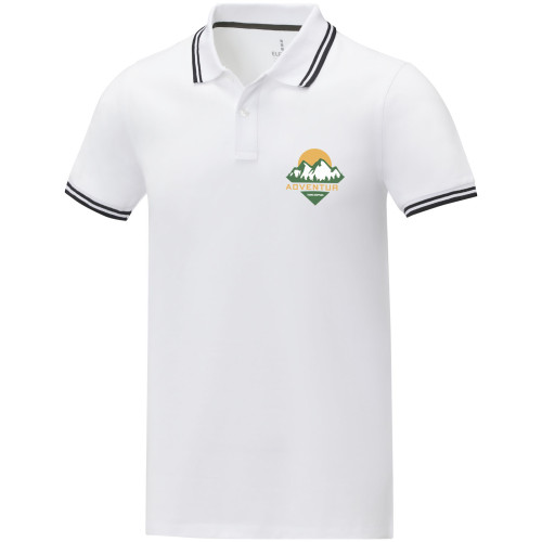 Amarago short sleeve men's tipping polo