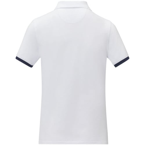 Morgan short sleeve women's duotone polo