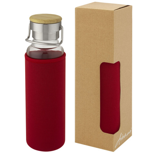 Thor 660 ml glass bottle with neoprene sleeve