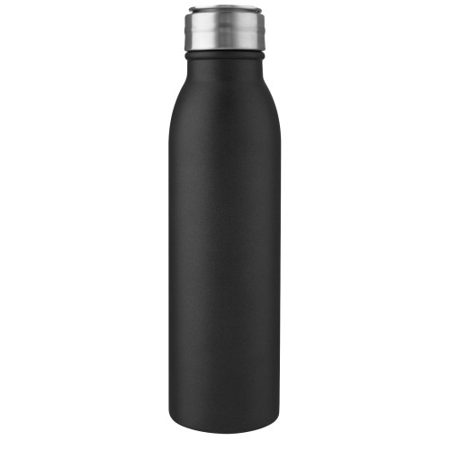 Harper 700 ml stainless steel water bottle with metal loop