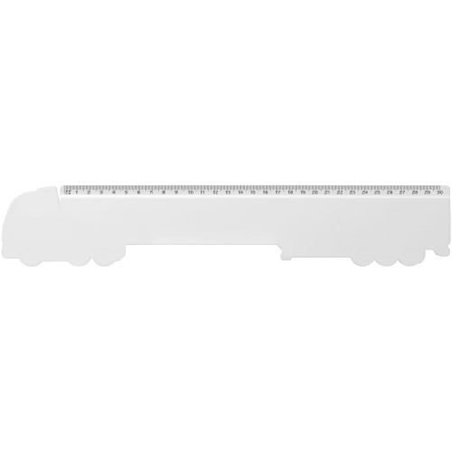 Tait 30cm lorry-shaped recycled plastic ruler