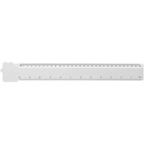 Tait 30cm house-shaped recycled plastic ruler