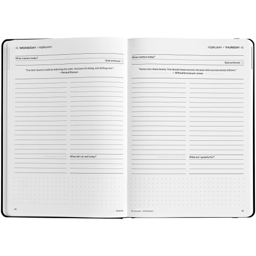 Karst® A5 daily hard cover planner set