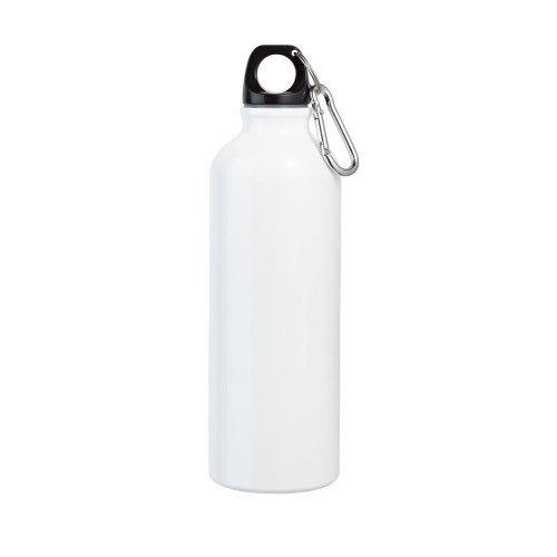 SIDEROT. Aluminium sports bottle with carabiner 800 mL