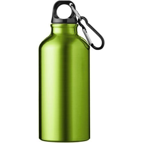 Oregon 400 ml aluminium water bottle with carabiner