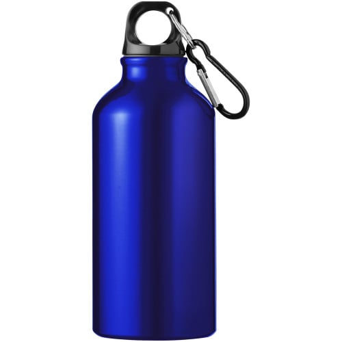 Oregon 400 ml aluminium water bottle with carabiner