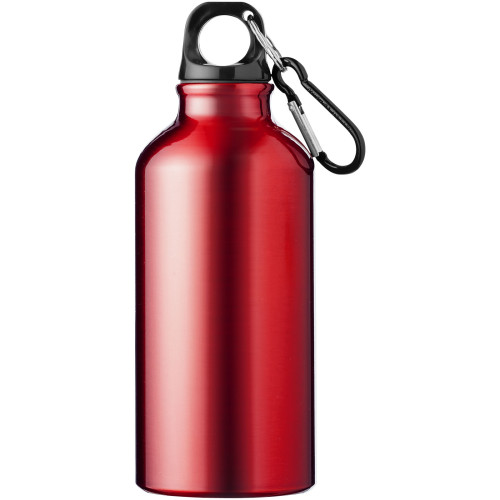 Oregon 400 ml aluminium water bottle with carabiner