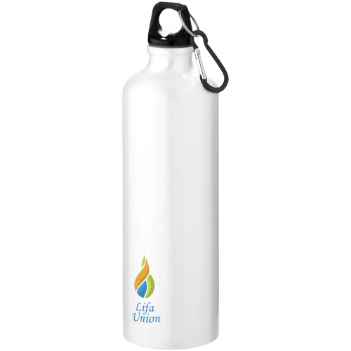 Oregon 770 ml aluminium water bottle with carabiner