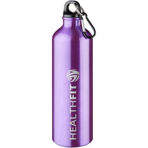 Oregon 770 ml aluminium water bottle with carabiner