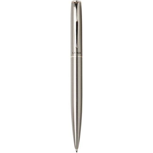 Didimis recycled stainless steel ballpoint and rollerball pen set